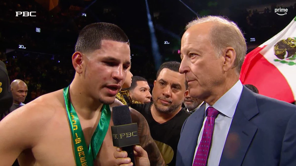 "He's my idol... He's a king." Edgar Berlanga has nothing but love for Canelo. #CaneloBerlanga