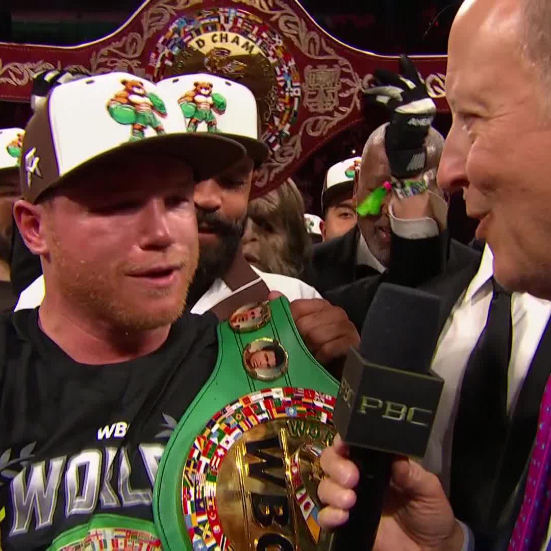 "I'm the best fighter in the world" Canelo Alvarez let's it be known, he still is the best in the game. #CaneloBerlanga