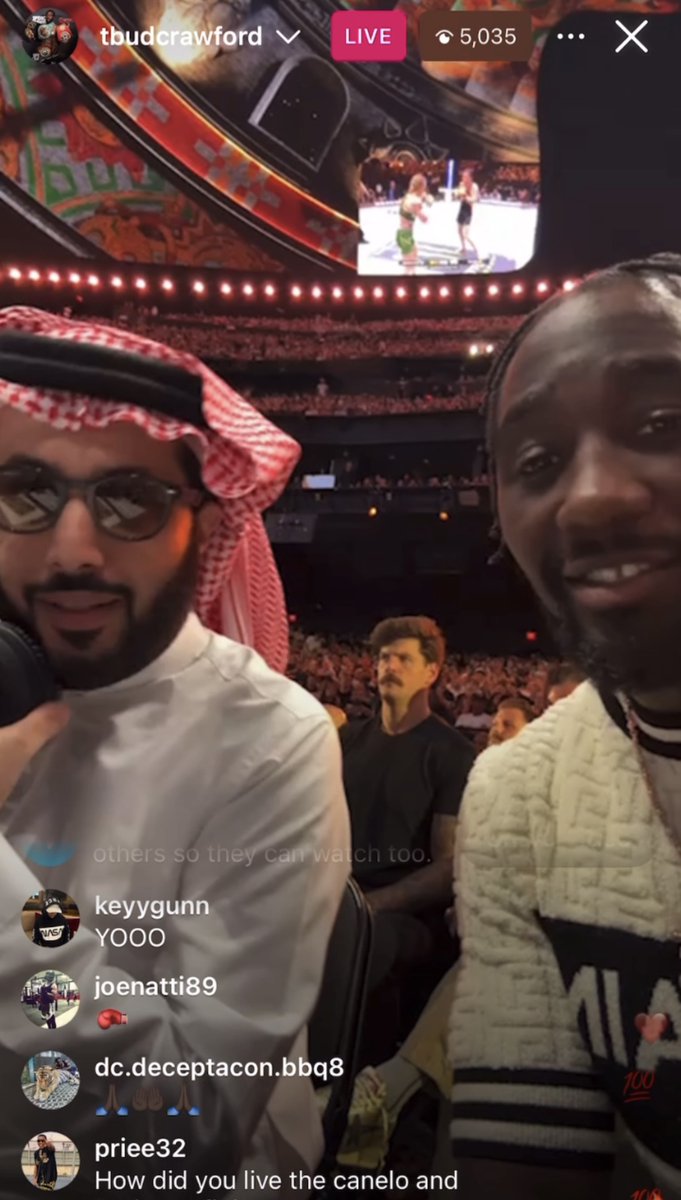‼️ Terence Crawford and His Excellency Turki Alalshikh calling out Canelo Alvarez after his win vs Edgar Berlanga… [🎥 Terence Crawford]