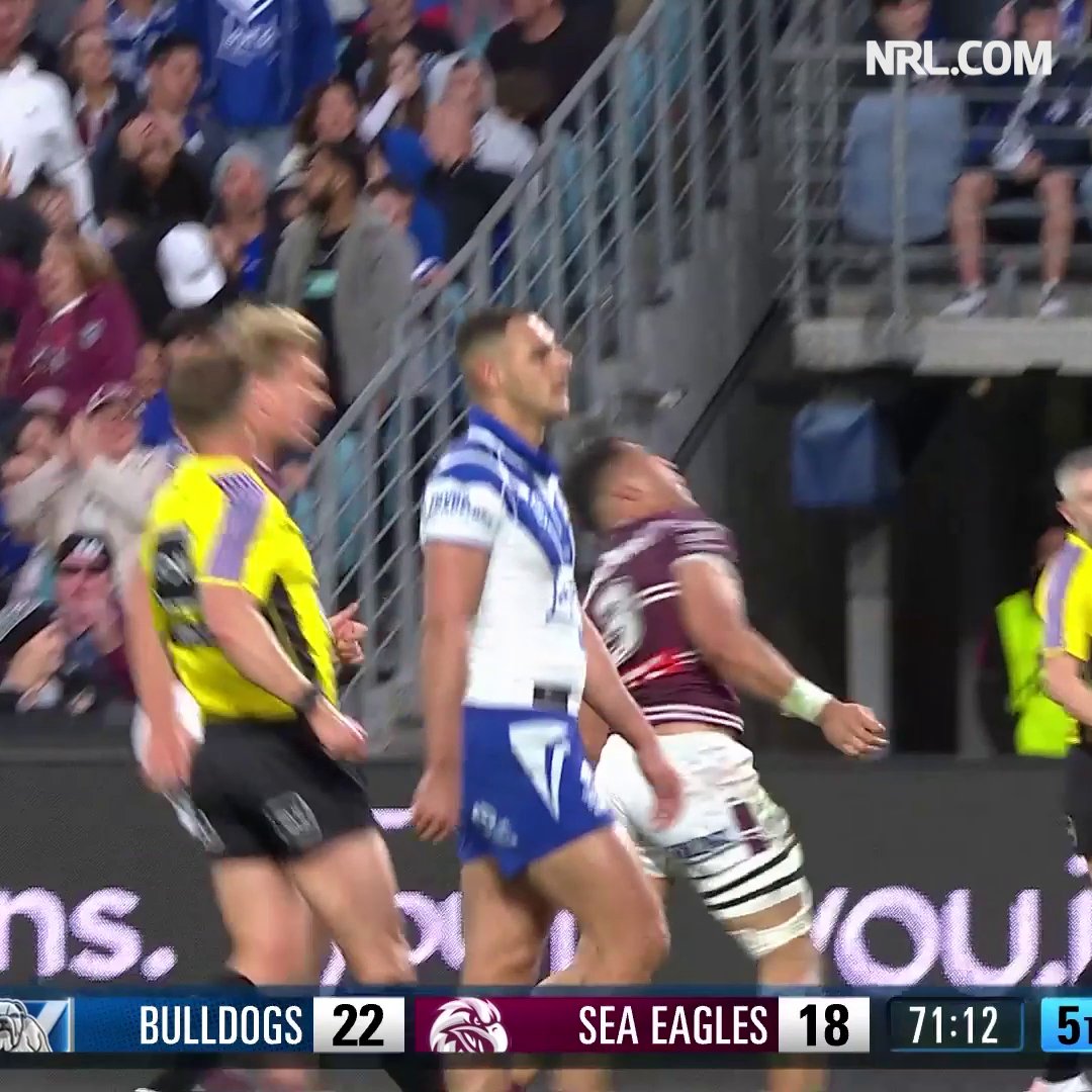 TOLU KOULA 🤯 #NRLFinals