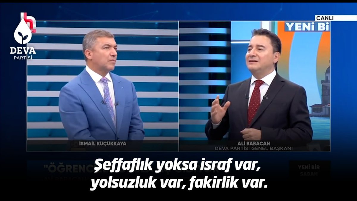 Şeffaflık yoksa israf var, yolsuzluk var, fakirlik var.