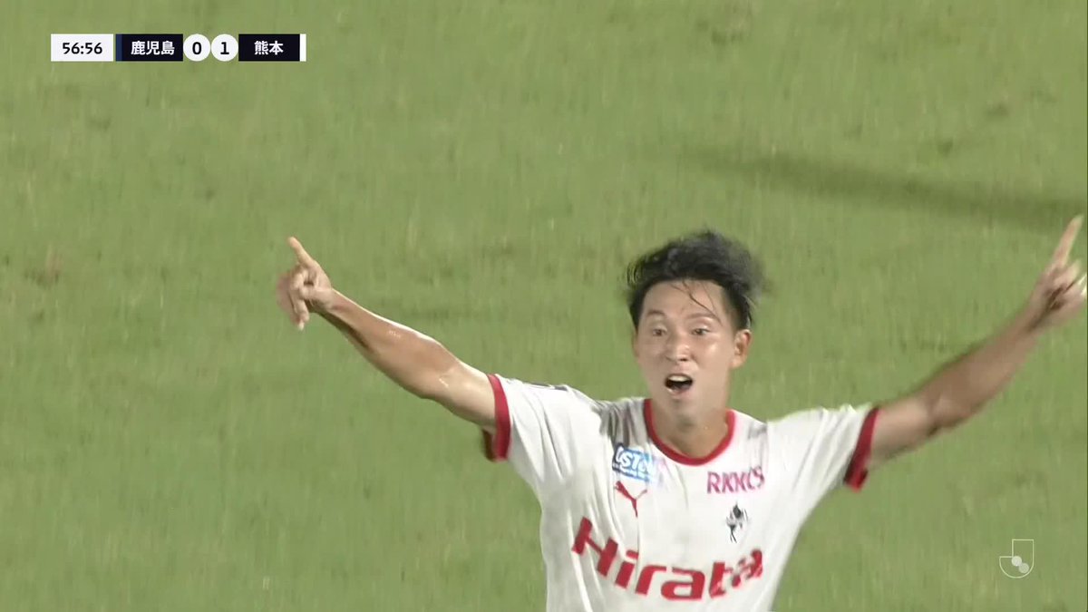 唐山の熊本移籍後初ゴール✨ 🎦 ゴール動画 🏆 明治安田J2リーグ 第31節 🆚 鹿児島vs熊本 🔢 0-2 ⌚️ 57分 ⚽️ 唐山 翔自(熊本) #Jリーグ