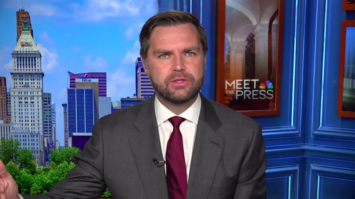 WATCH: Far-right activist Laura Loomer said in a social media post that the “White House will smell like curry” if Kamala Harris wins. JD Vance responds: “I make a mean chicken curry.” Kristen Welker: “Were you and your wife offended?” Vance: “I don’t like those comments.”