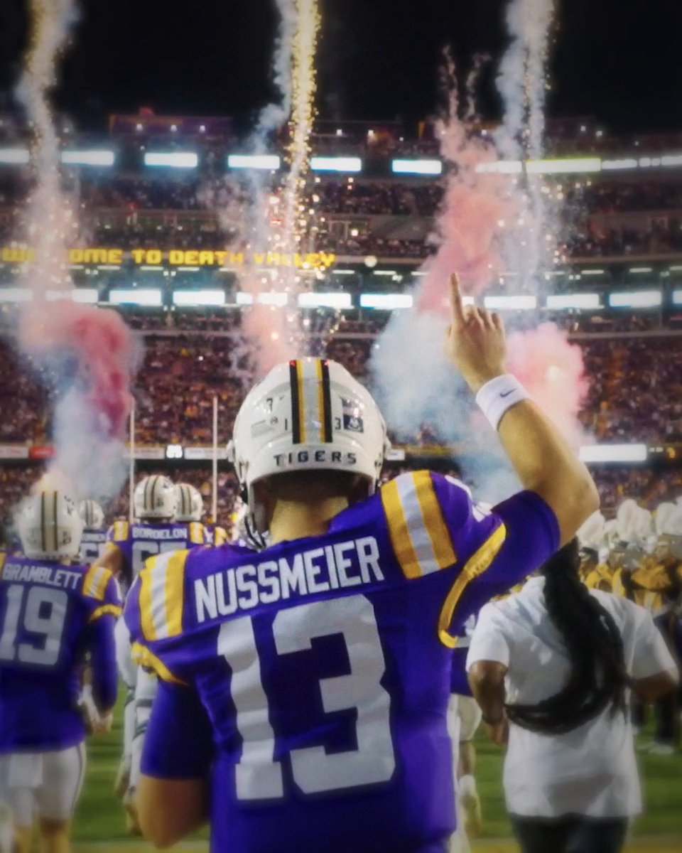 NEXT STOP: BATON ROUGE 🐯 See you Saturday, LSU Football! 👏