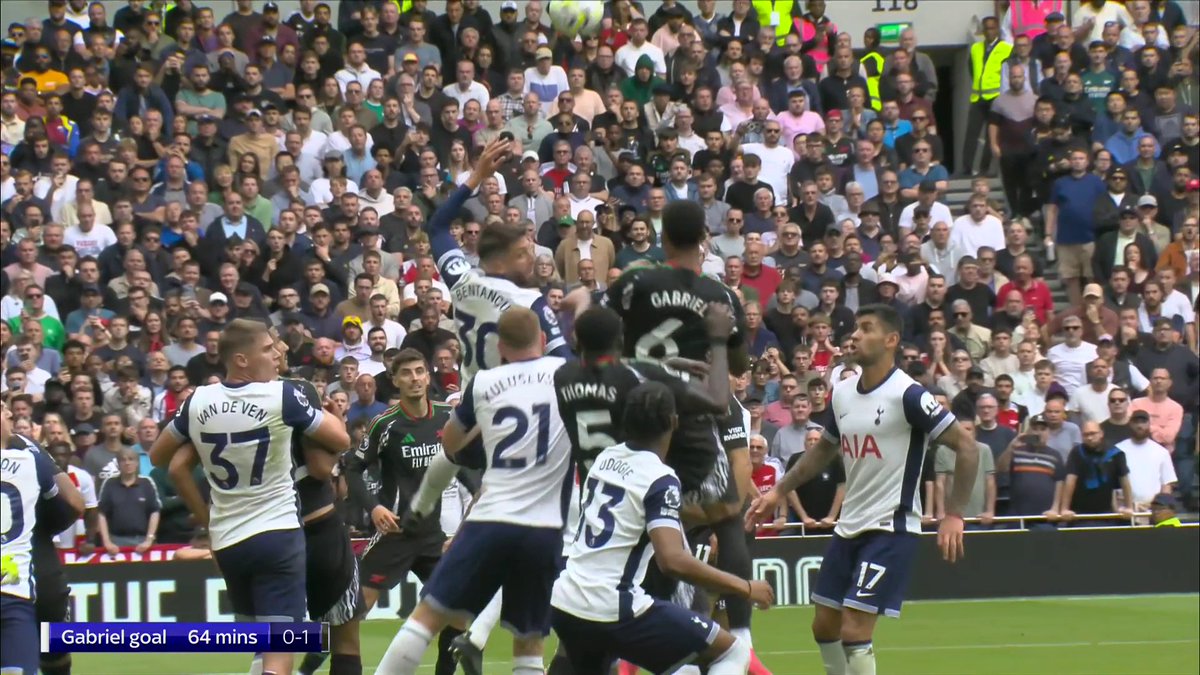 Was there a foul in the build-up to Arsenal's goal? 🔍