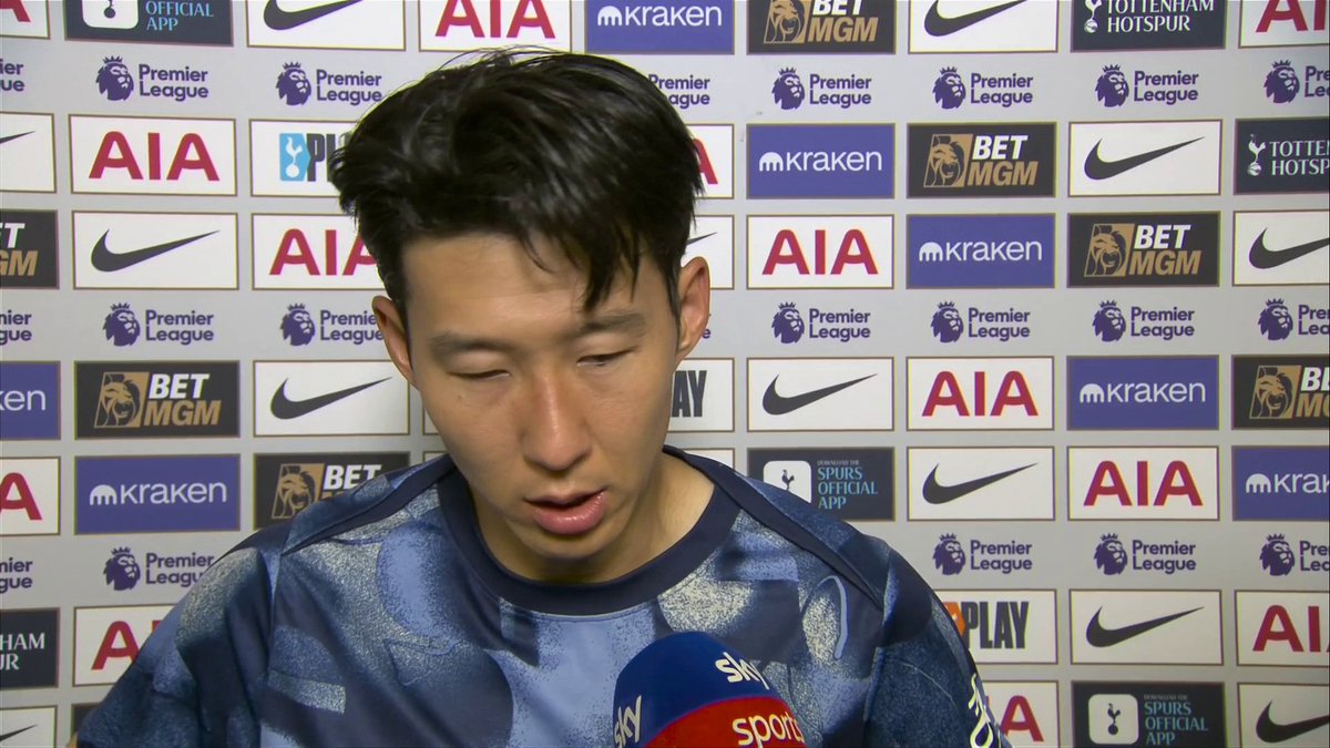 "We dominated the game" Son Heung-min says Spurs have to stick together after their North London derby defeat 👇