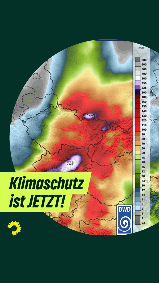 Extremwetterereignisse zeigen: Wir müssen JETZT handeln und Klimaschutz aktiv vorantreiben anstatt zu bagatellisieren, liebe Union!