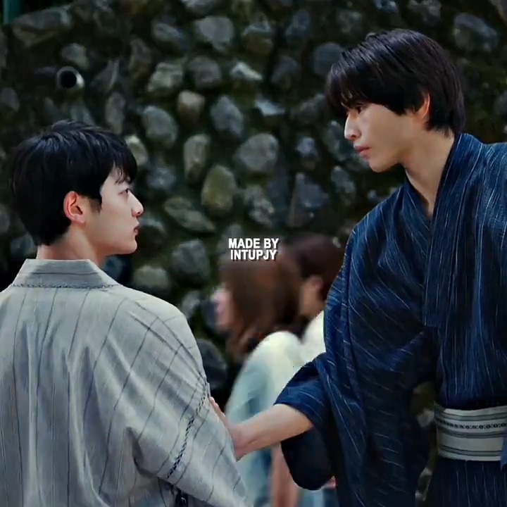 kohei and taichi looking at each other #IHearTheSunspot <3