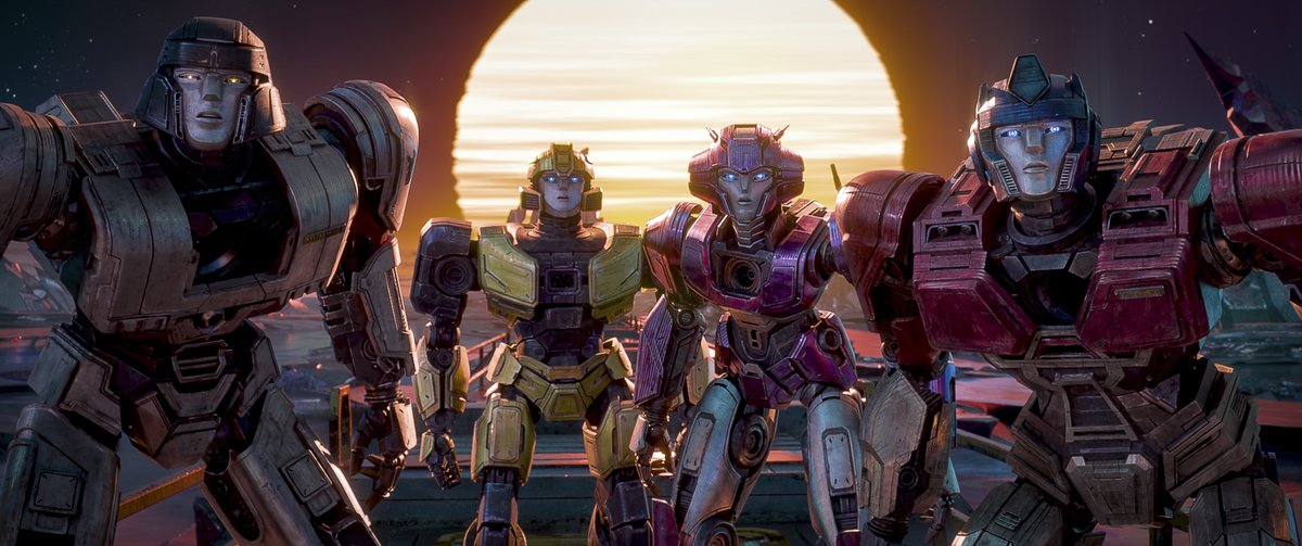 Hang on tight - we've reached the surface. Get your tickets now for #TransformersOne - only in theatres this Friday.