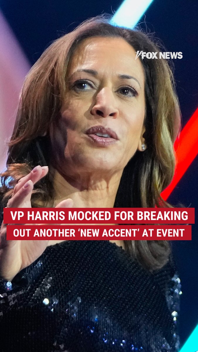 'SHAME ON KAMALA': VP Harris mocked for breaking out another "new accent" critics argue was "insulting to Black people." See the harsh reaction to the viral clip from the Congressional Black Caucus awards event.