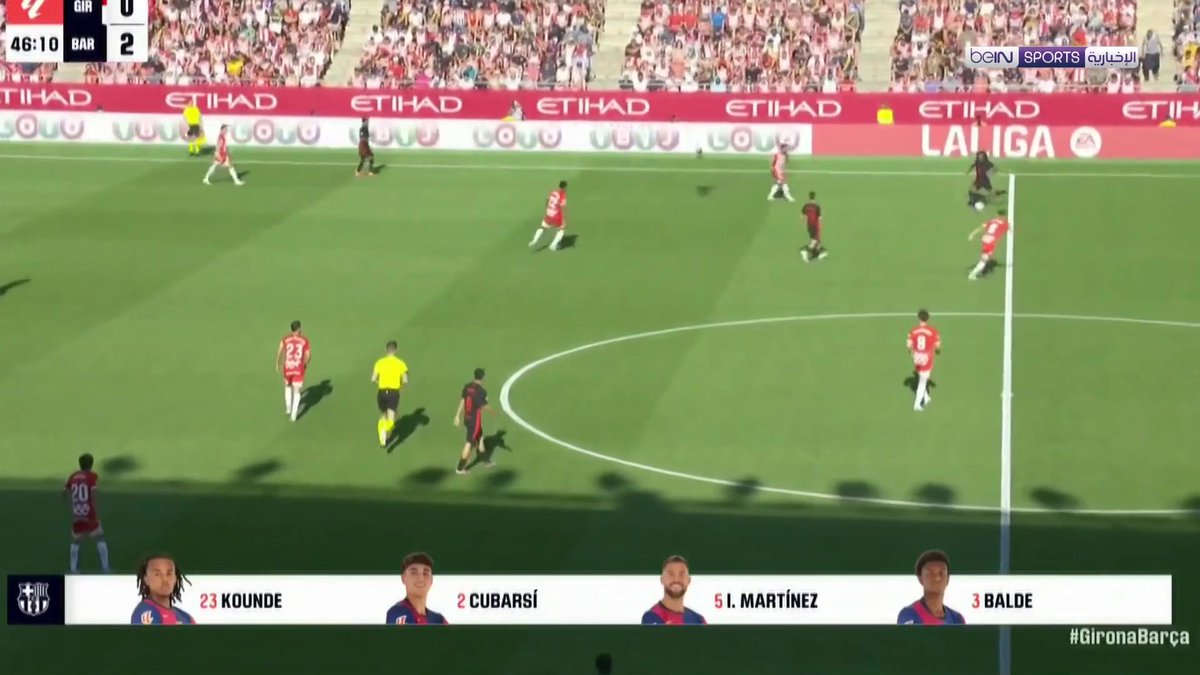 🟣🎥 تقرير خاص | برشلونة يواصل انطلاقته المثالية في الدوري الإسباني محققا انتصاره الخامس تواليا بعد حسمه ديربي كتالونيا بالفوز على جيرونا بأربعة أهداف 🎙️ تقرير | سحر دهام @sahardahham