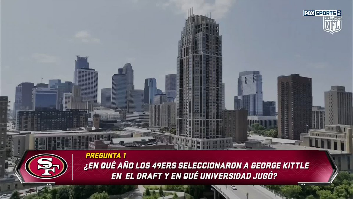 ¡ATENCIÓN AIFICIONADOS DE LOS #NINERSXFSMX! 🚨 Tenemos la primera pregunta de la dinámica: ¿En qué año los 49ers seleccionaron a George Kittle en el Draft y en qué universidad jugó? El primero en responder correctamente, pasa a la siguiente ronda.