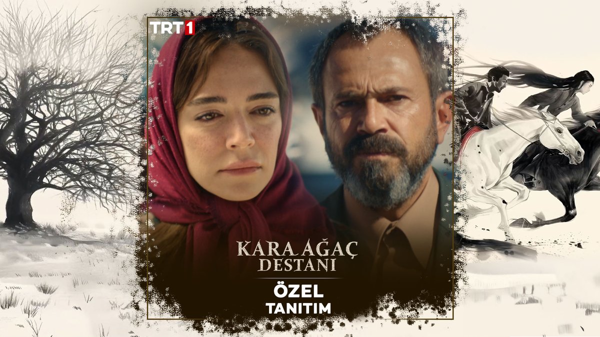 “Dert bende, derman sende.” 🎶 Özel tanıtımımız sizlerle 💫 #KaraAğaçDestanı yeni bölümüyle her Cuma 20.00'de TRT 1’de.