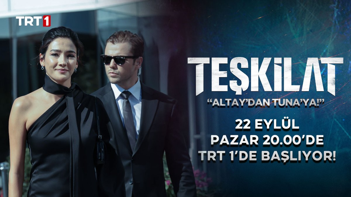 "Bu kutsal bir vazife. Hayır deme şansın yok!" Merakla beklenen tarihli tanıtımımız yayında! 🔥 #Teşkilat 5. Sezonuyla 22 Eylül Pazar 20.00’de TRT 1’de başlıyor! 💥