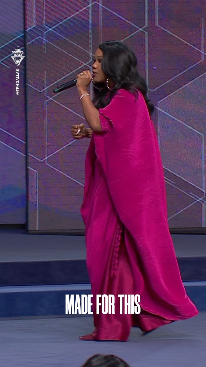 When you're in covenant with God, He steps in and does THROUGH you the things you can't do in your strength! Find out why you were #MadeForThis. Watch Pastor Sarah Jakes Roberts' sermon from this morning at #TPHDallas #TDJOnline