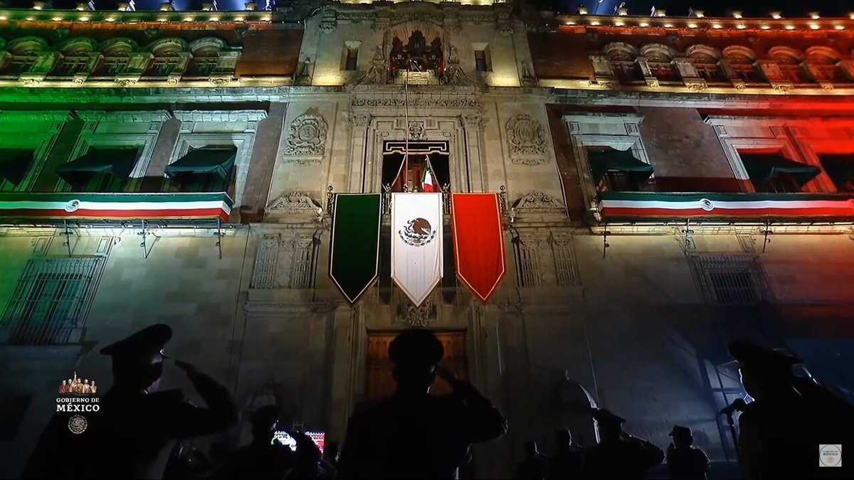 Así fue el último #GritoDeIndependencia de López Obrador en Zócalo de la Ciudad de México al grito de ¡Viva la Cuarta Transformación! ¡Viva México!