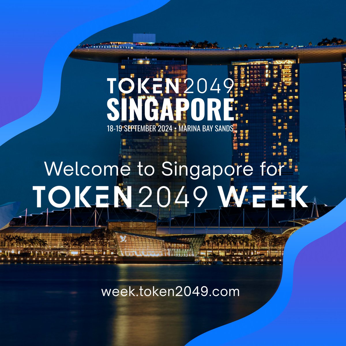 The #TOKEN2049 Family has landed! 🇸🇬 With 800+ side events, the world's largest crypto festival is officially underway. The global crypto community is here to shape the future. Welcome to Singapore for #TOKEN2049Week. Buckle up for an epic ride 🚀