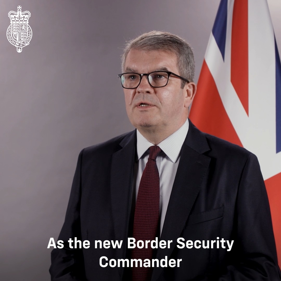 Martin Hewitt is the new Border Security Commander. This marks a major change in how we fight against the people-smuggling gangs. These are his first words 👇