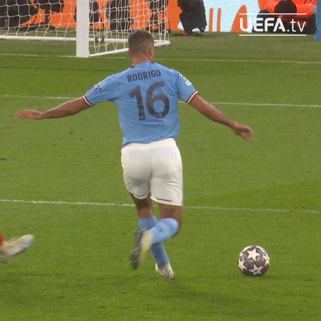 📅 Empezamos el día 1⃣6⃣ con esto de Rodri 💙 #UCL | Manchester City