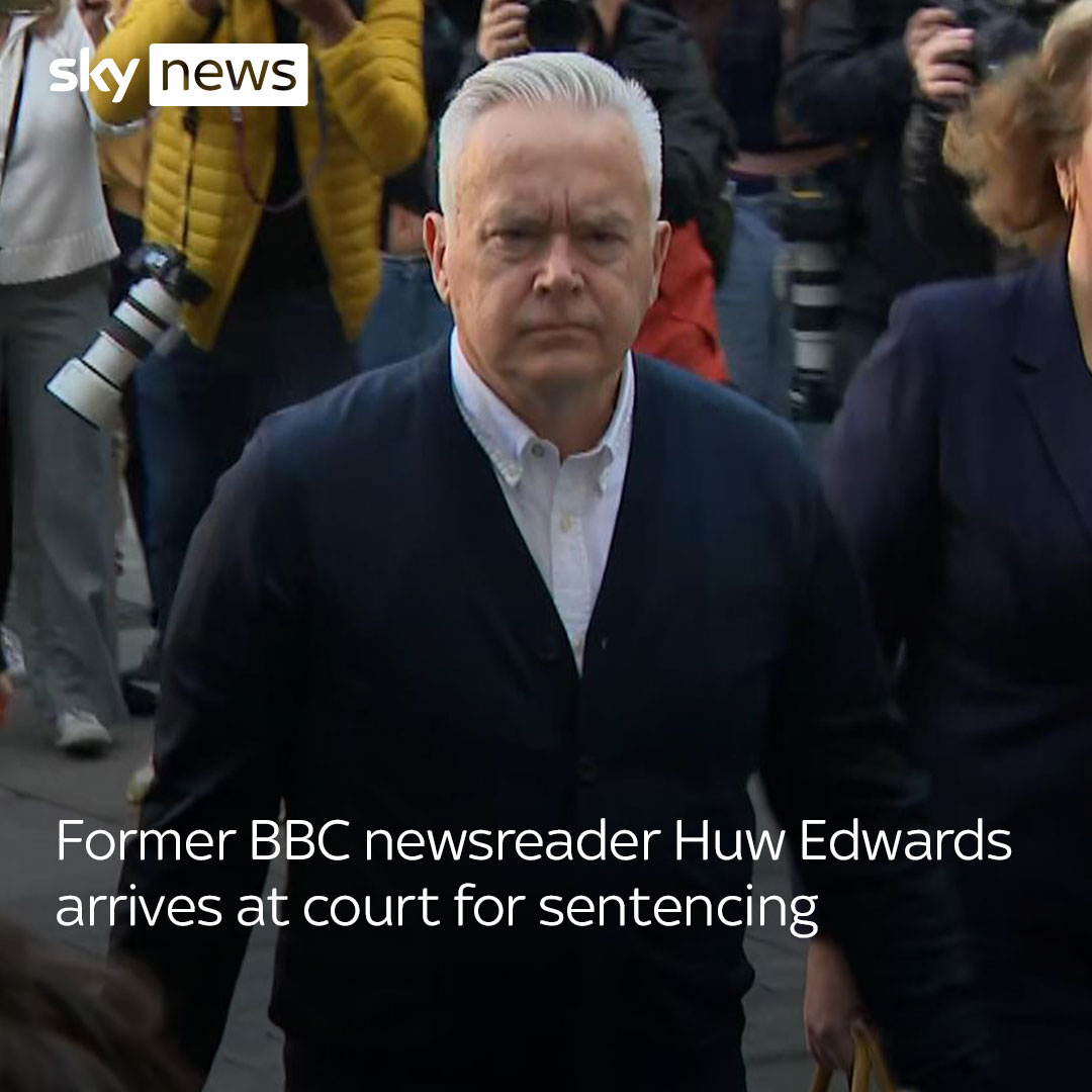 Huw Edwards paid for 41 images of children, some between 7 and 9 years old, showing penetration. He is NOT expected to receive a custodial sentence. Three years for a tweet, though..