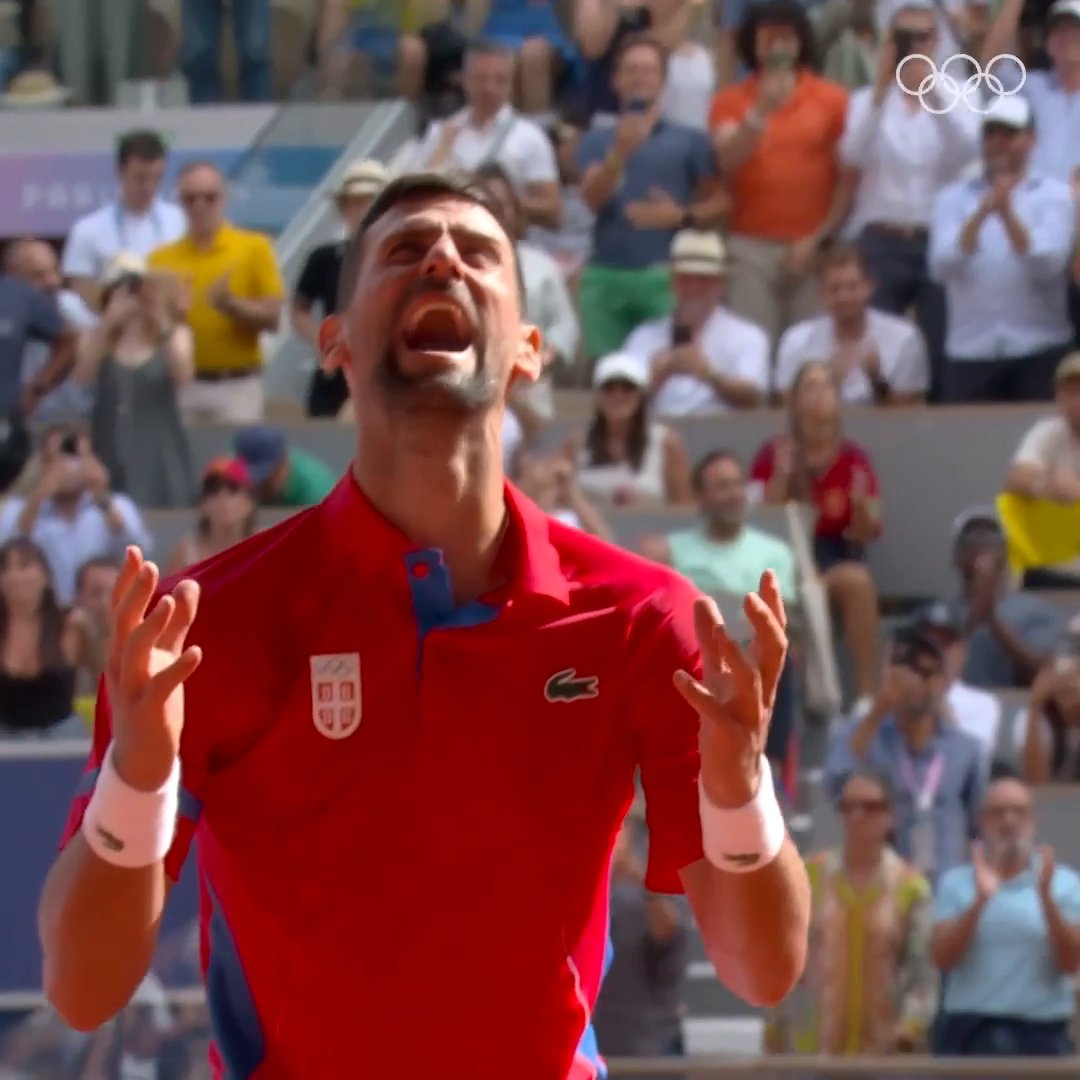 Antes de rendirte, mira este video del tenista Novak Djokovic. 🎾 🇷🇸 🥇 #JuegosOlimpicos #Paris2024 l Novak Djokovic