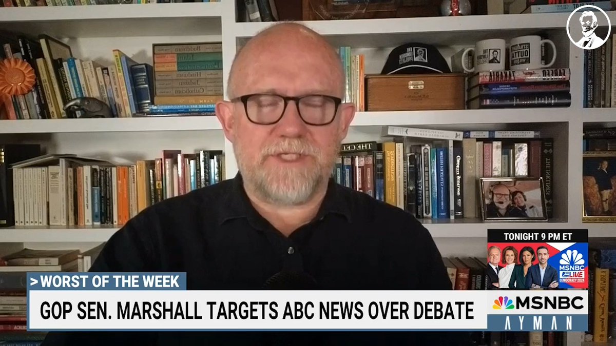 "Kamala Harris won the debate free and clear, no questions asked, and Donald Trump lost it because he is sick. His brain is broken. He is so broken, and his team can't stop making excuses for him." - Rick Wilson on AYMAN.