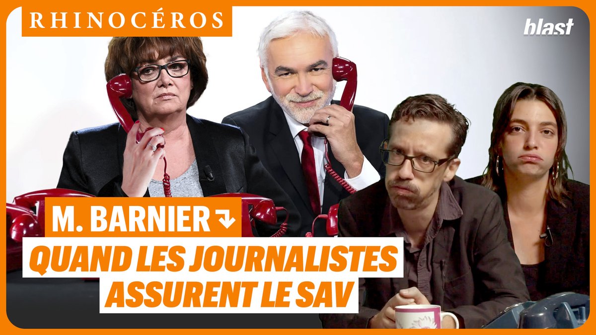🦏 Gouvernement Barnier : quand les journalistes assurent le SAV ➡️ Pour la reprise de Rhinocéros @UsulduFutur et Lumi décryptent le véritable SAV des journalistes pour nous faire avaler la nomination de Michel Barnier et son futur gouvernement.