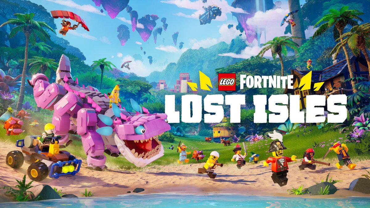 So close! Step boldly ashore, face its unknown dangers, and prepare for an adventure unlike any before. LEGO Fortnite: Lost Isles drops on September 17, check out all this new update has to offer: