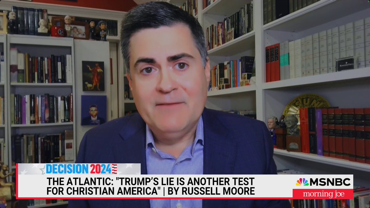 .Russell Moore: "This isn't just cat memes... We act as though it doesn't matter if we lie our way to the truth if we just bear false witness against people, claim that they're abducting pets, using every kind of stereotype and demonization— it's morally sick and morally wrong."
