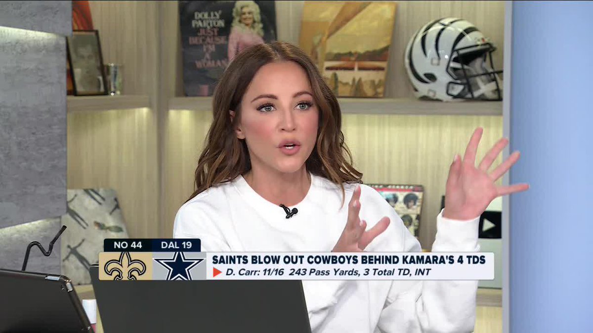 It's time for everyone (Saints fans included) to give Derek Carr his flowers for New Orleans hot start ♨️🗣️ Kay Adams New Orleans Saints Derek Carr
