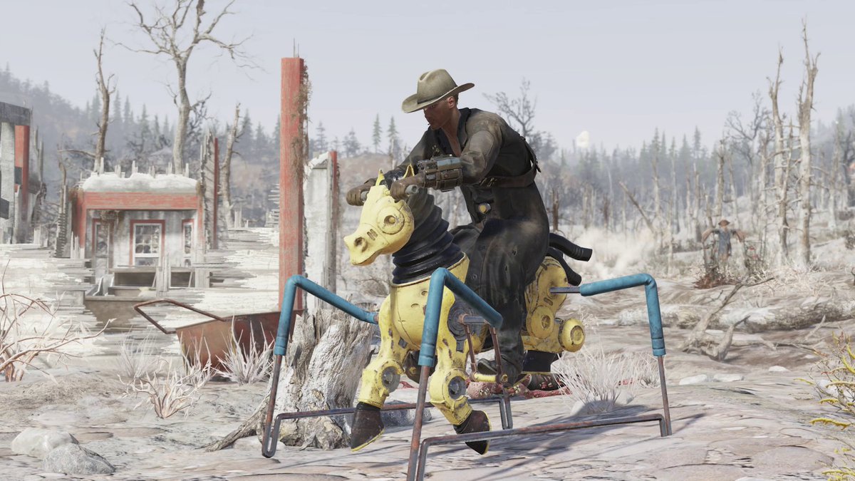 Surprise! Celebrate @FalloutonPrime's Emmy wins with Double XP, Caps-a-Plenty, Scrip Surplus, and Gold Rush in #Fallout76 until September 19!