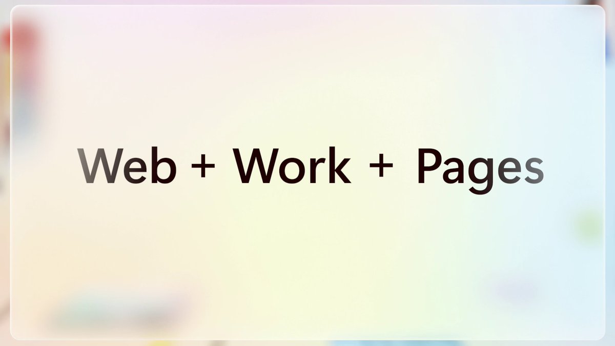 Introducing Copilot Pages, the first digital artifact for AI collaboration. Collaborate in real-time with Copilot, enriching your Page with work data and web content. Experience multiplayer AI collaboration: