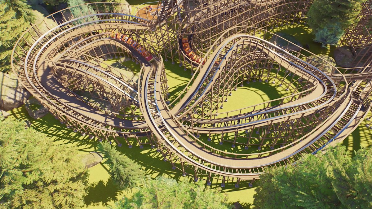 Did somebody ask for wooden coasters in #PlanetCoaster2? 👀