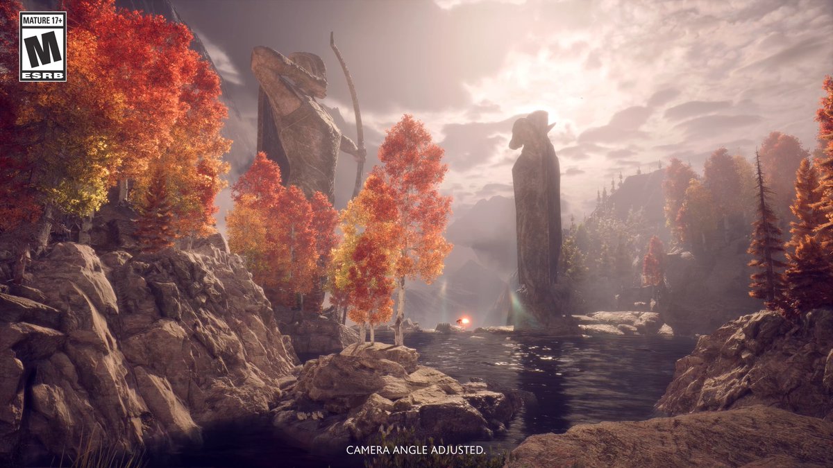 Stop scrolling for a moment and enjoy the sights and sounds of Arlathan Forest. #DragonAge