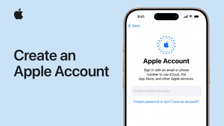 Apple ID is now #AppleAccount. New name, same access to all services and subscriptions from Apple. Here’s how to create an account if you don’t have one already.