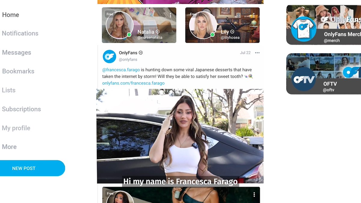 Pick up some delicious desserts with @FaragoOfficial 🍡 Join the adventure on her OFTV channel! 📲 📺