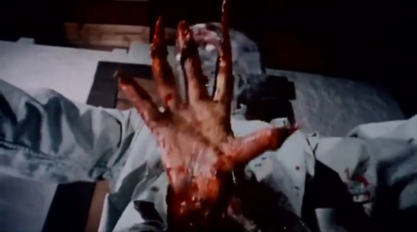 Behind the scenes footage of Sam Raimi's "The Evil Dead" (1981).
