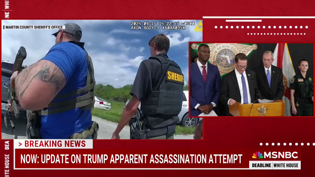 BREAKING: The suspect in the apparent assassination attempt of former President Donald Trump did not have a line of sight on Trump and did not fire his weapon, Secret Service Acting Director Ronald Rowe Jr. said in a law enforcement update.
