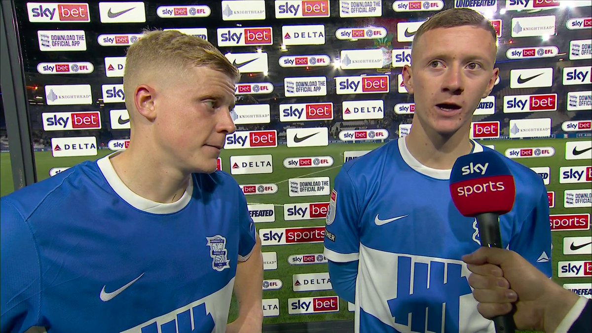 "I love this club to bits!" 🥹 Jay Stansfield on his fairytale return to Birmingham City, bagging a brace against Wrexham 💙