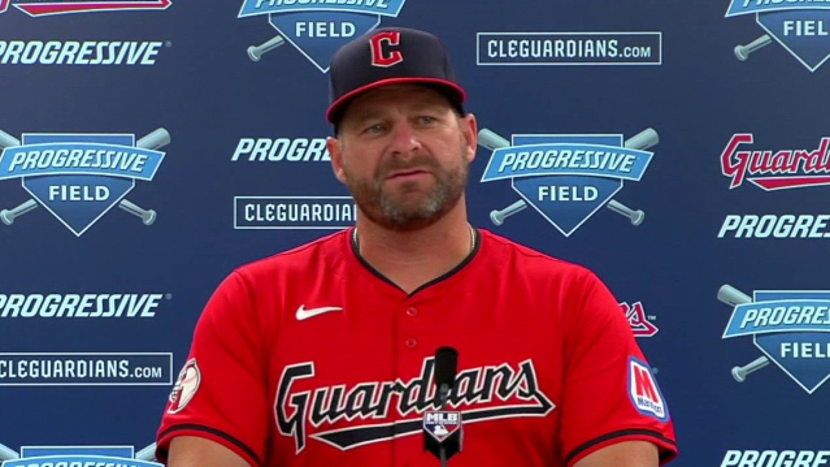 "He was ready for that fastball, and boy, he did not miss it." Cleveland Guardians manager Stephen Vogt was impressed by the way Kyle Manzardo has handled his role as a designated hitter, especially after his go-ahead two-run home run in a 4-3 win over Minnesota. #ForTheLand