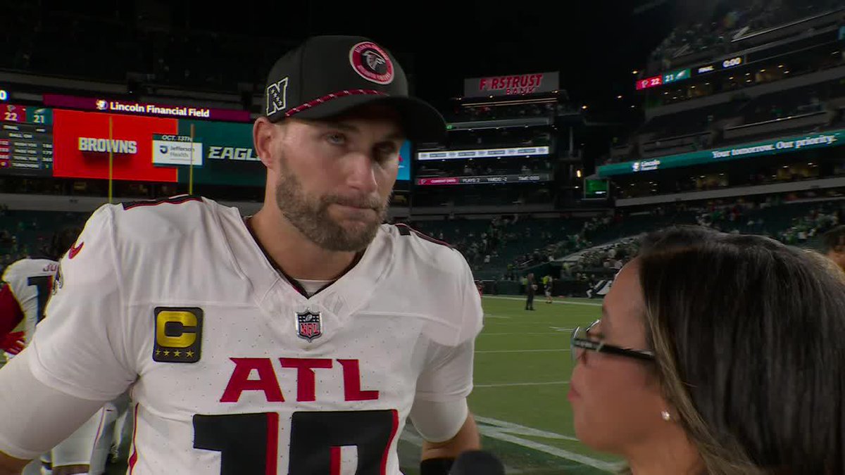 "I didn't feel like I was sharp enough today, accurate enough. I gotta be better." —Kirk Cousins after his game-winning drive on MNF