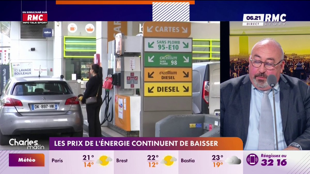 Baisse du gaz, du petrole et de l'electricite. Loin des discours populistes de Bardella et Mélenchon, ni Le Maire, ni Attal, ni Macron n'ont menti aux Français. Voilà. DES FAITS ✌