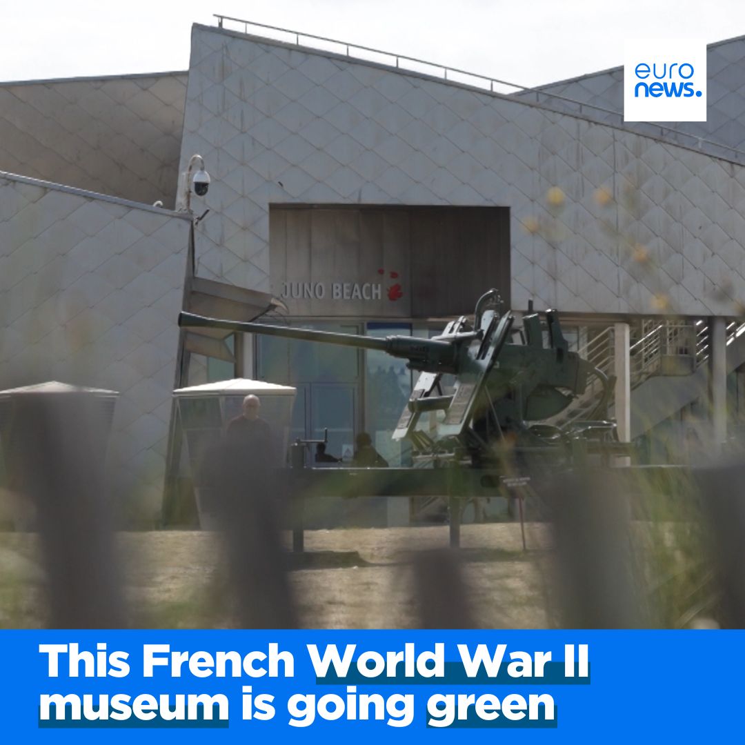 From safe cycling routes to reduced entrance fees: Visitors can learn about the Juno Beach D-Day landings while supporting sustainable tourism at this World War II museum in Normandy. 🚲🌊 Watch the full report 👉 #SmartRegions w/ EUinmyRegion🇪🇺
