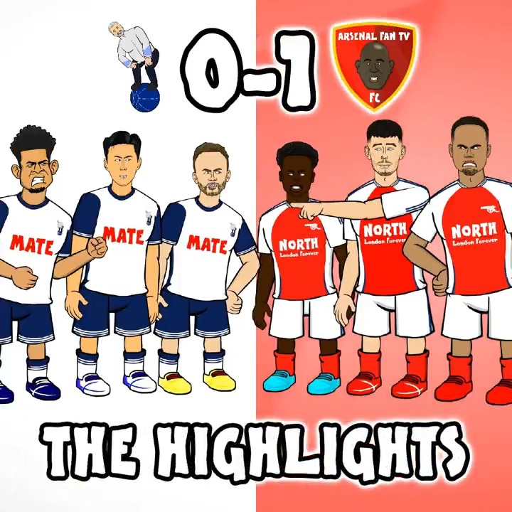 Spurs vs Arsenal - the highlights😂
