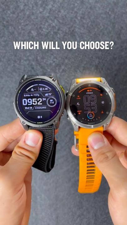 Decisions, decisions. Let us know in the comments: #fenix 8 or Enduro 3?