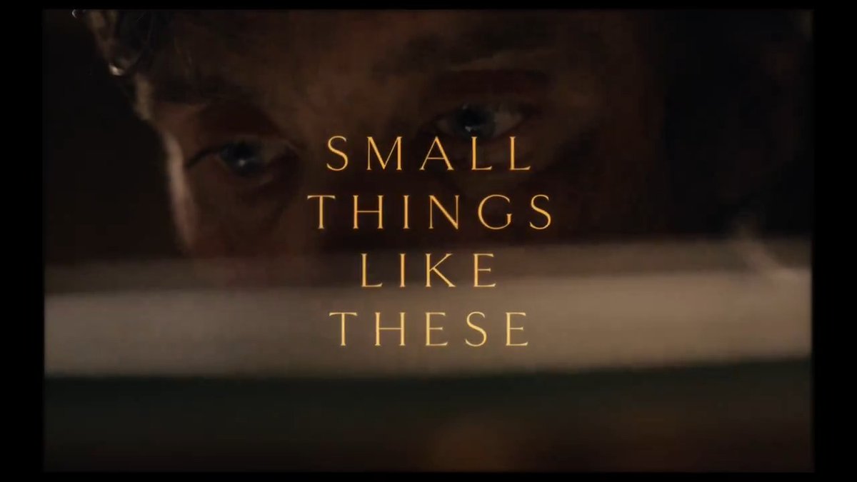 '#CillianMurphy's performance could move mountains' Tim Robey, The Telegraph. see #SmallThingsLikeThese in cinemas November 1