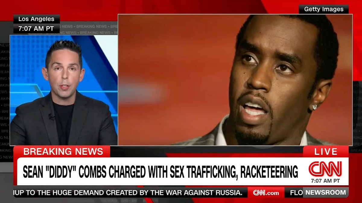 Federal investigators accuse Sean "Diddy" Combs and associates of: sex trafficking, forced labor, interstate transportation for purposes of prostitution, coercion and enticement to engage in prostitution, narcotics offenses, kidnapping, arson, bribery, and obstruction of justice