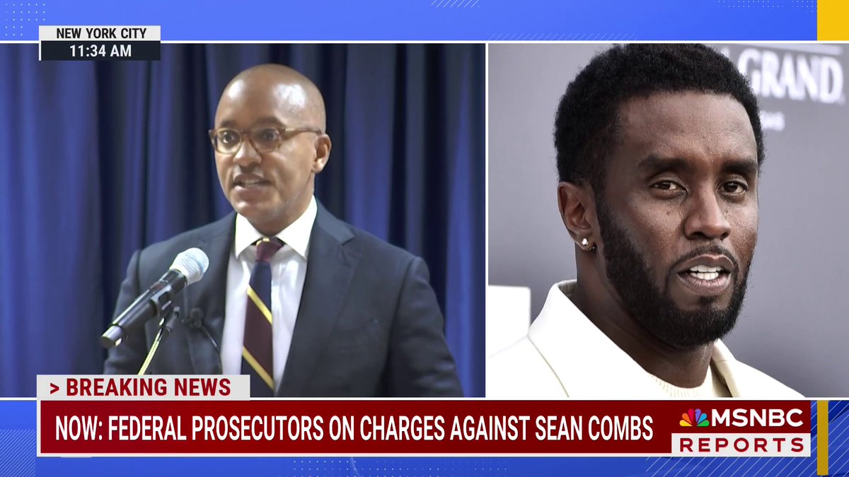 BREAKING: Federal prosecutors allege Sean 'Diddy' Combs abused, threatened and coerced victims to fulfill his sexual desires.