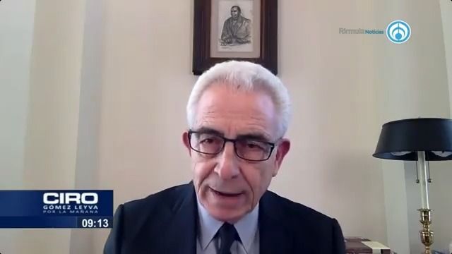 "Decidí romper el silencio porque veo que la república democrática está siendo destruida y no podía ser un cobarde y quedarme callado": Ernesto Zedillo, expresidente de México.