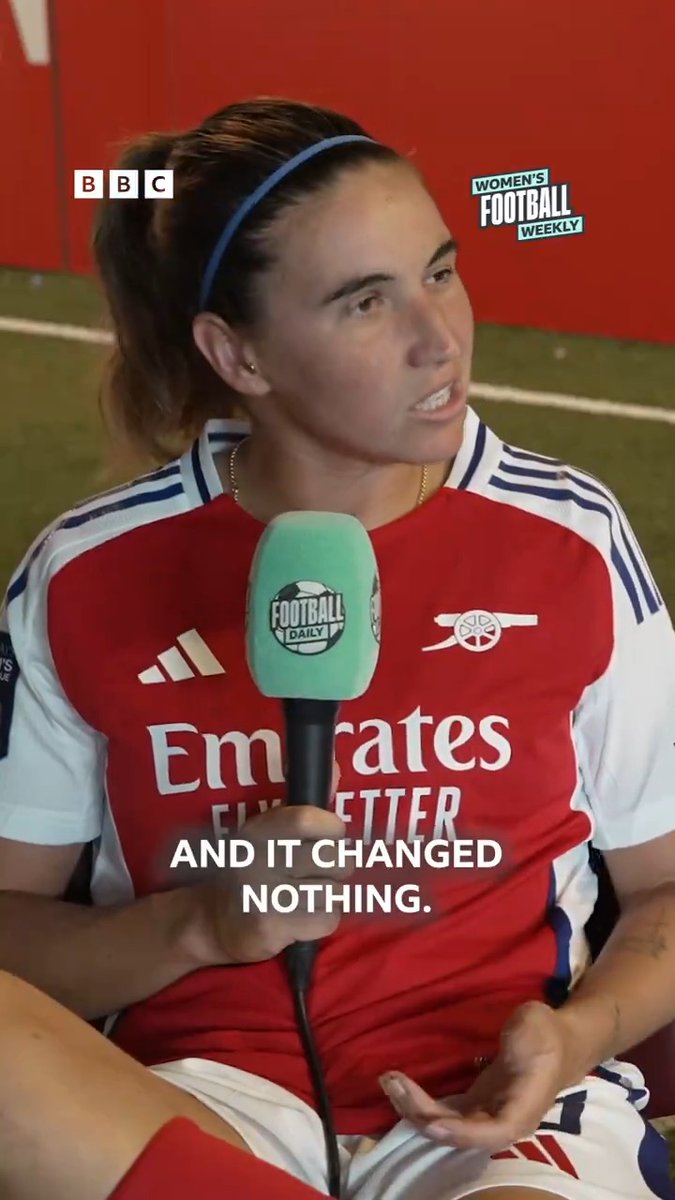 "We won the World Cup and it changed nothing." 🗣️ Arsenal's Mariona Caldentey and Laia Codina discuss why more Spanish players are moving to the Women's Super League. #BBCFootball #WSL #AFCW